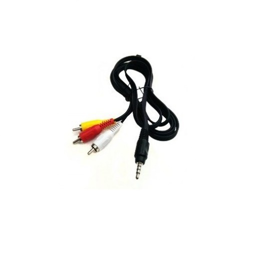 CABLE GHIA AV 3.5MM A RCA EN BOLSA
