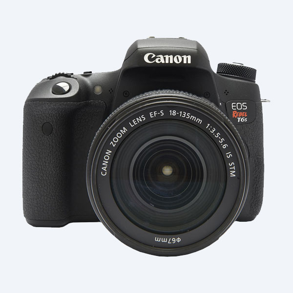 Cámara Digital Canon EOS T6S, 24.2Mpx, Full HD, WiFi/NFC, Negro