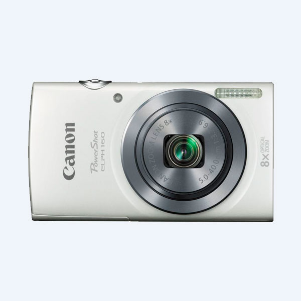 Cámara Digital Canon PowerShot ELPH 160, 20.5Mpx, 8x, LCD 2.7'', Blanco