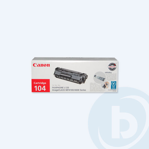 0263B001AA - T&oacute;ner Canon 104, Negro, 2000pags, P/MF4150, 4270