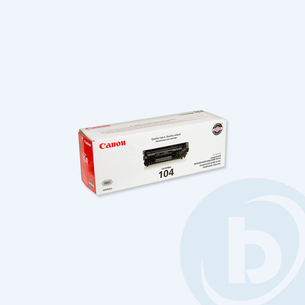 0263B001AA - T&oacute;ner Canon 104, Negro, 2000pags, P/MF4150, 4270