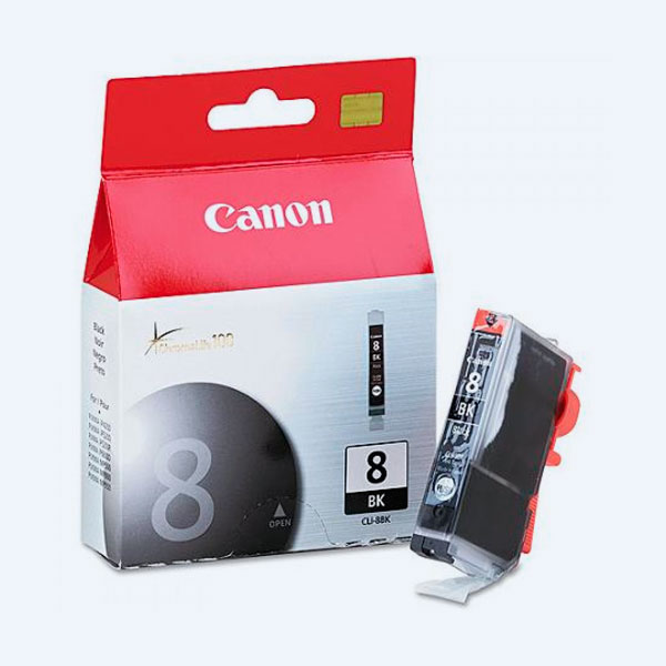 Cartucho Canon CLI-8 BK,  Negro