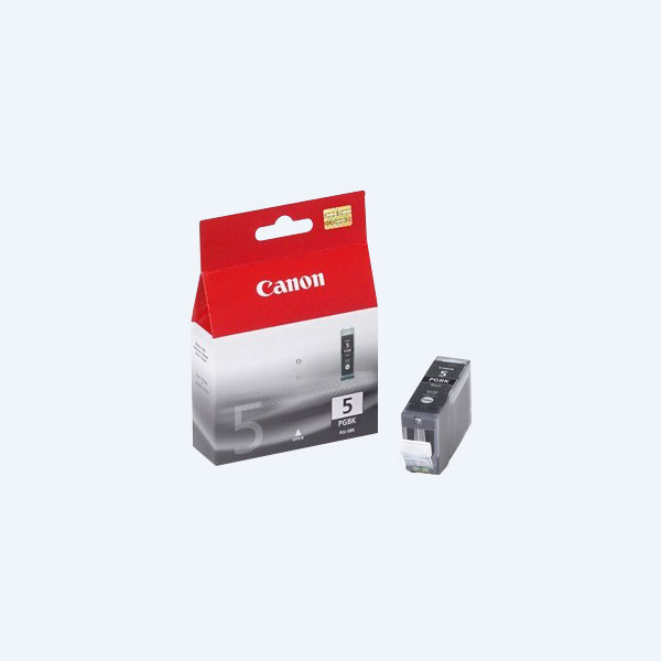 Cartucho Canon PGI-5 BK, Negro, para Impresoras IP4300/6700/3300/MX700