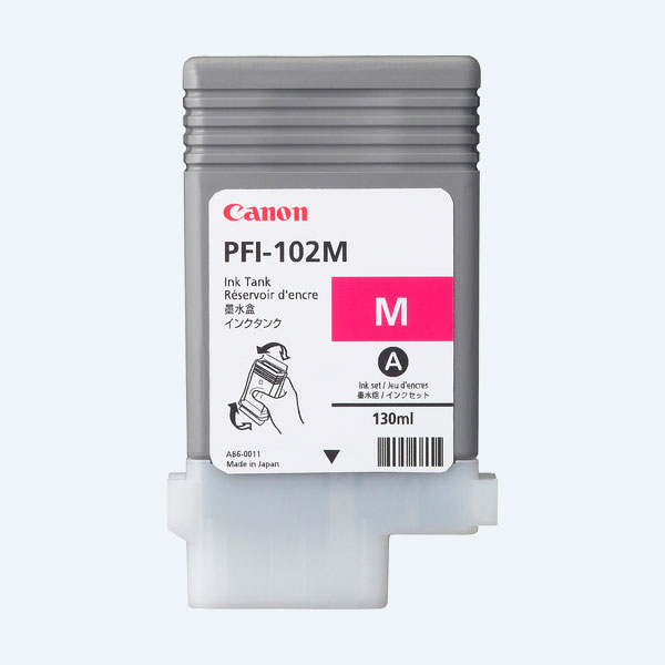 Tinta Canon Magenta, iPF500/ iPF600/ iPF605/ iPF610/ iPF650/ iPF700 /iPF710 iPF750/ iPF755