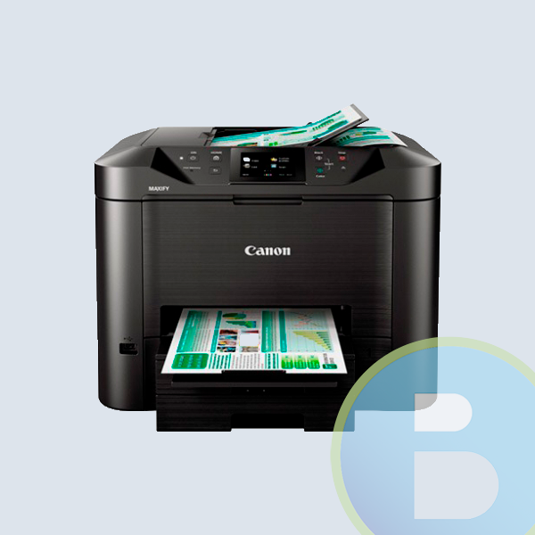 Multifuncional Láser Monocromático Canon MB5110, 24 PPM Negro, 15.5 PPm Color, USB, WIFI, Dúplex