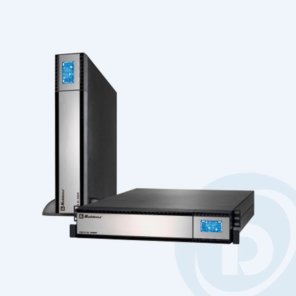 10015 OL USB/R - No Break Koblenz 10015 OL, 1000 VA, 800 Watts, On Line, Rack/Torre, 6 Contactos, 90 Minutos