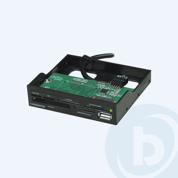 100915 - Lector/Grabador de Memorias Interno Manhattan, USB 2.0/Molex
