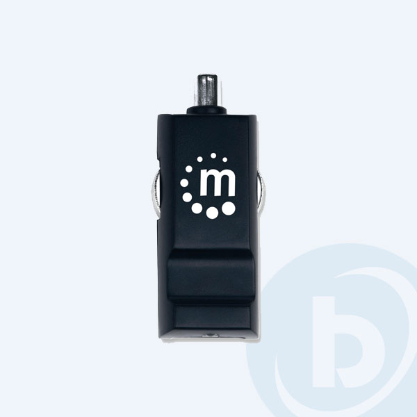 101714 - Adaptador de Corriente Manhattan 101714, 5V, P/Automovil, Negro
