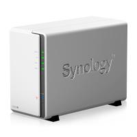 NAS SYNOLOGY DS220J 2 BAHIAS/HASTA 32 TB BRUTOS/ REALTEK RTD1296 NCLEO CUADRUPLE 1.4 GHZ/512 MB DDR4/LAN GIGABIT X1/USB 3.0 X2