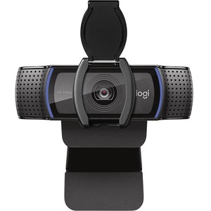 Cámara Web Logitech C920S - 2.1Megapíxel - 30fps - USB 3.1 - 1920 x 1080 Vídeo - Auto-foco - Micrófono