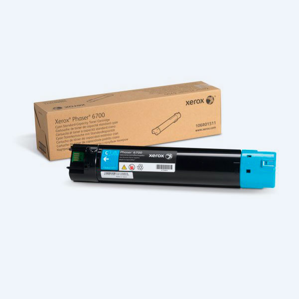 Tóner Xerox, Cyan, 5000 páginas, Rendimiento Estándar, P/Phaser 6700