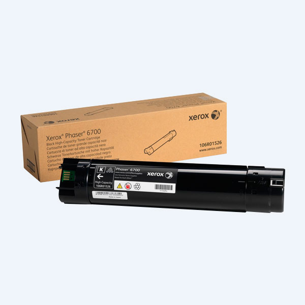 Tóner Xerox, Negro, 18000 páginas, Alto Rendimiento, P/Phaser 6700