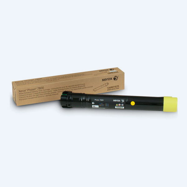 Tóner Xerox, Amarillo, 17200 páginas, Alto Rendimiento, para Phaser 7800DN/7800GX