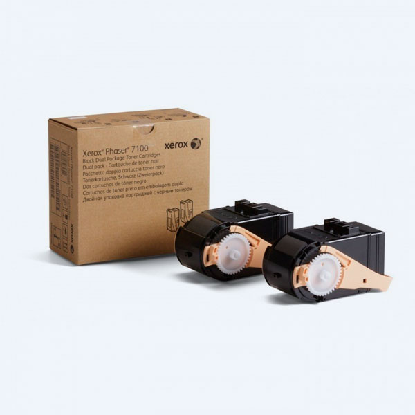 Tóner Xerox 106R02610 Magenta, 9,000 Paginas, Alto Rendimiento, Para Phaser 7100, Dual Pack