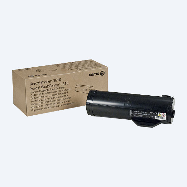 Tóner Xerox, Negro, 14100 páginas, para Phaser 3610/WorkCentre 3615