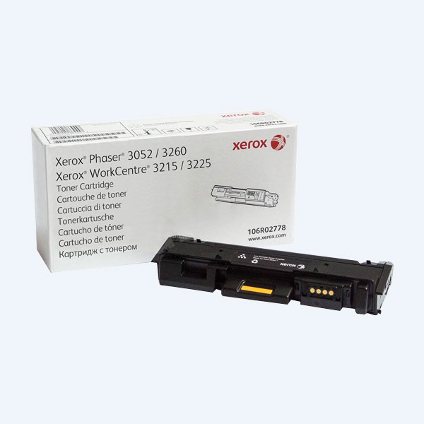 Tóner Xerox Phaser, Negro, 3000 Paginas, Para 3215/ 3225/ 3052/ 3260