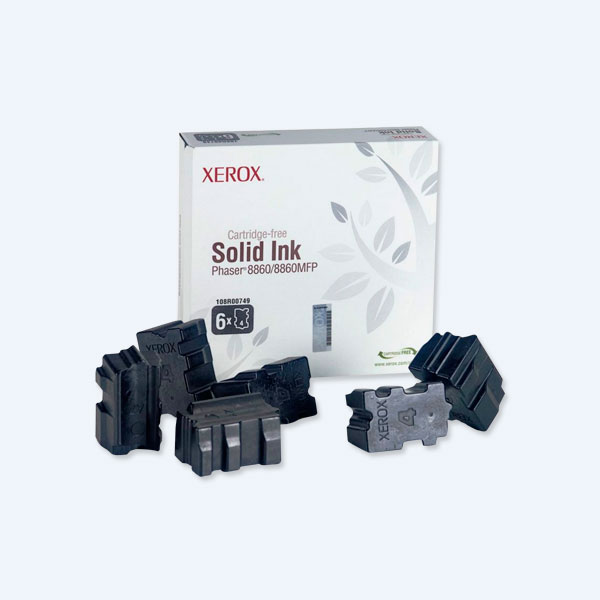 Tinta Sólida Xerox, Negro, para Phaser 8860