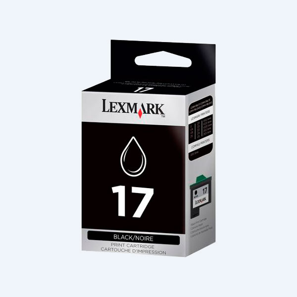 Cartucho Lexmark 17, Negro, Rendimiento Estándar