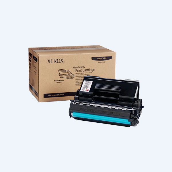 Toner Xerox, Negro, 19000 páginas, Alto Rendimiento, para Phaser 4510
