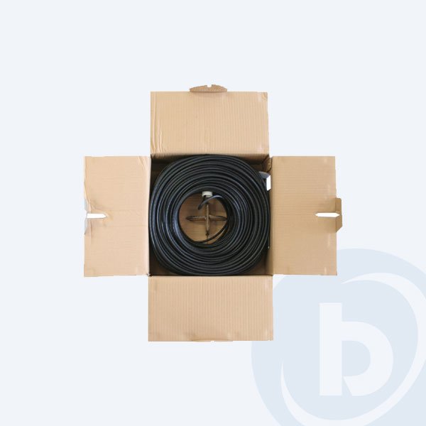 12251B100 - Bobina Enson 12251B100, Categor&iacute;a 5e, UTP, 100m, Negro
