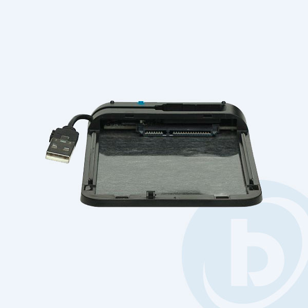 130042 - Caja para Disco Duro Manhattan, 2.5'', SATA/USB 2.0, Negro