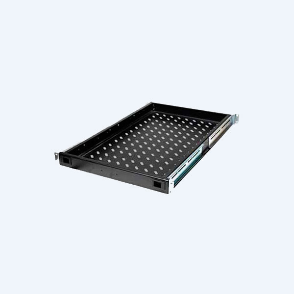 Charola Rack Intellinet 1U, 40cm, 50kg, Ventilada