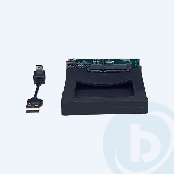 130103 - Caja para Disco Duro Manhattan, 2.5'', SATA/USB, Negro