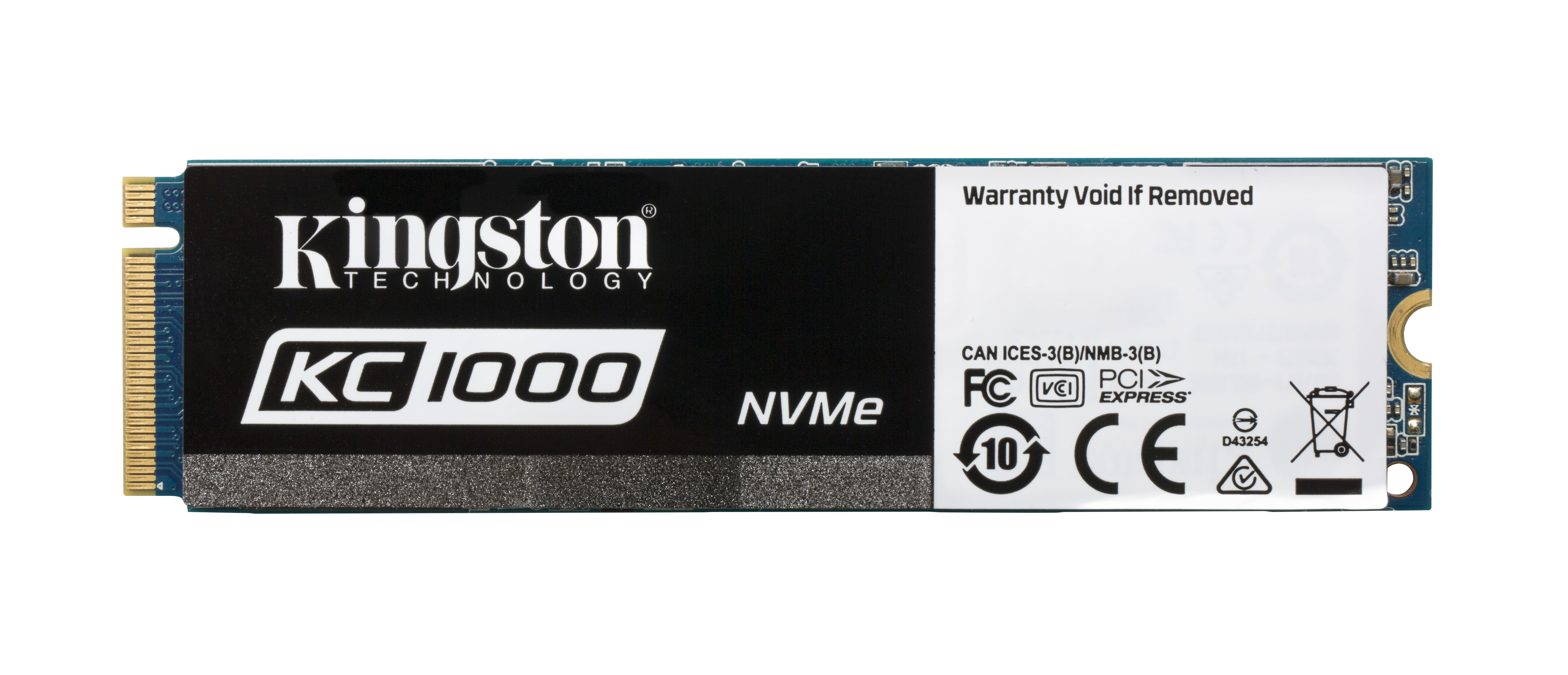 SSD Kingston KC1000 NVMe, 960GB, PCI Express 3.0, M.2