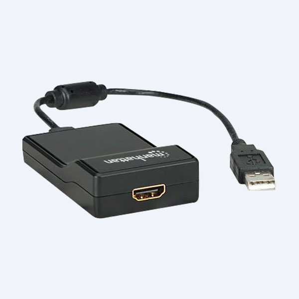 Convertidor USB a HDMI Manhattan