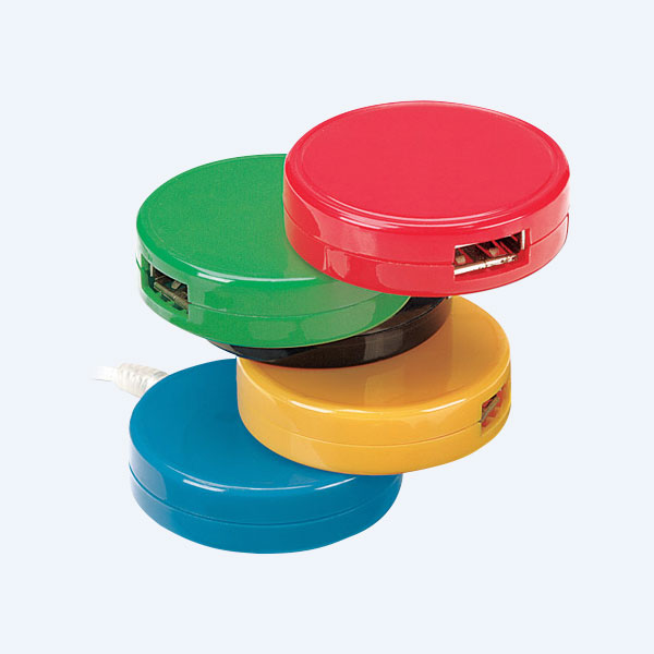 Hub USB de Alta Velocidad Manhattan, 4 Puertos, USB 2.0