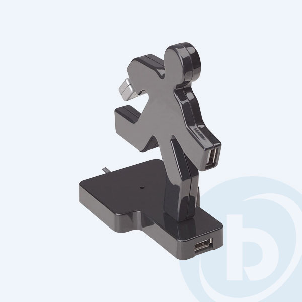 161626 - Hub Usb V2.0, 4 Ptos Hombre Corriendo