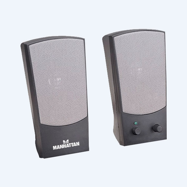 161725 - Bocinas Manhattan, 4 Watts, USB, Salida de Audio 3.5
