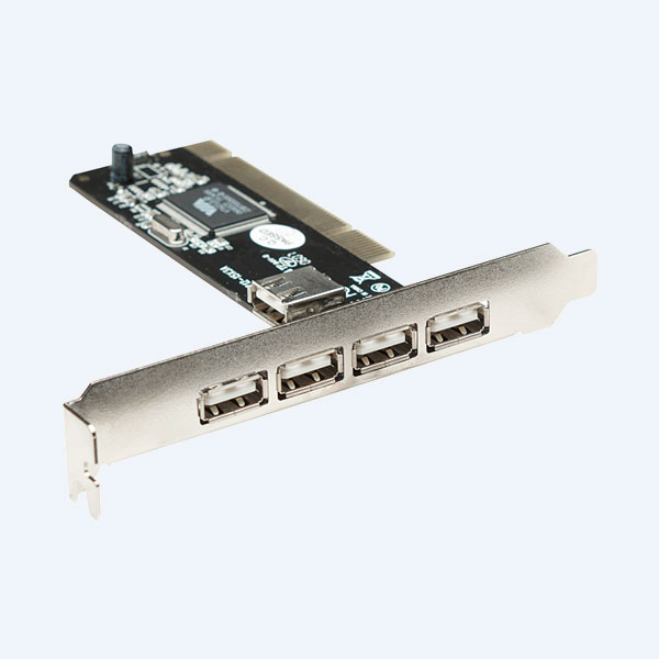 Tarjeta Manhattan PCI con 4 puertos USB 2.0