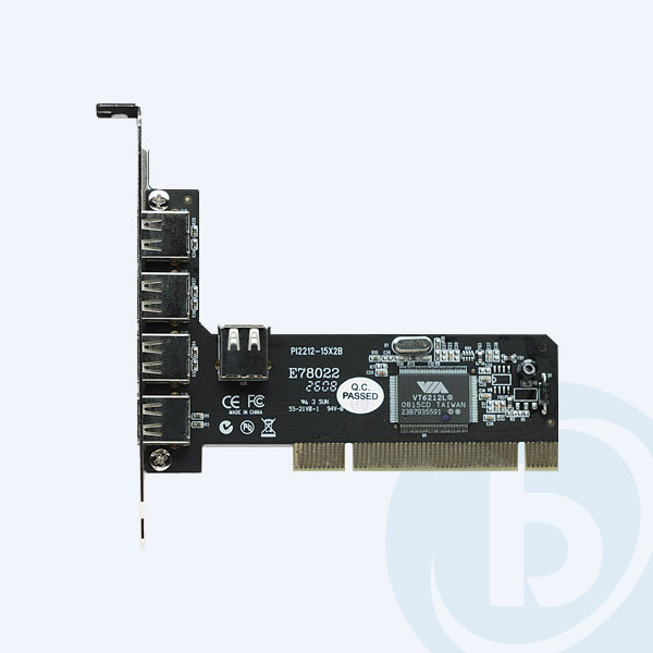 171557 - Tarjeta Manhattan PCI con 4 puertos USB 2.0