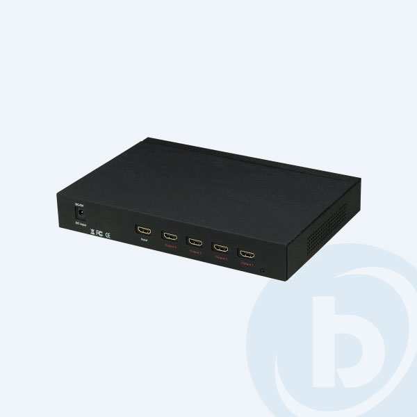 177146 - Divisor de Video (Splitter) Manhattan, 4 Puertos, HDMI
