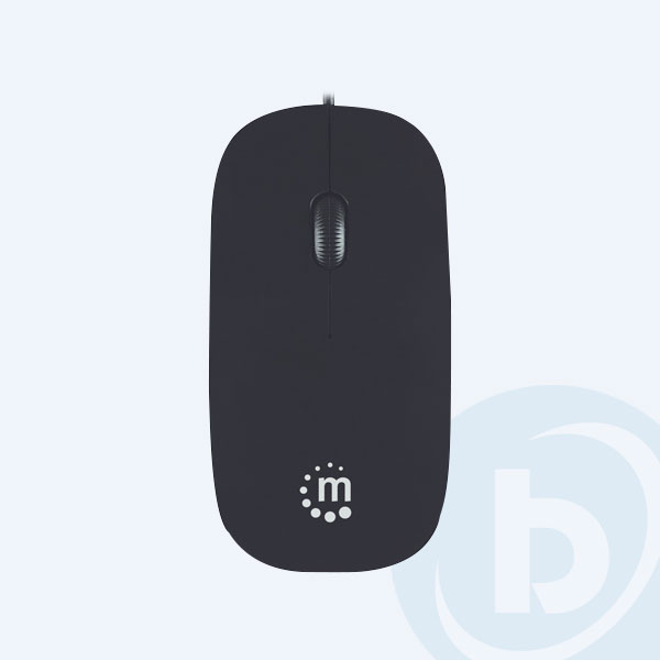 177658 - Mini Mouse &Oacute;ptico Manhattan, USB, Negro