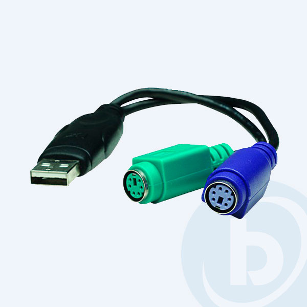 179027 - Manhattan 179027, Convertidor PS/2 a USB, 2 Puertos