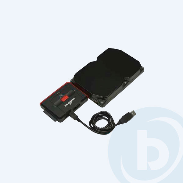 179195 - Adaptador Manhattan USB de Alta Velocidad 2.0 a SATA/ IDE