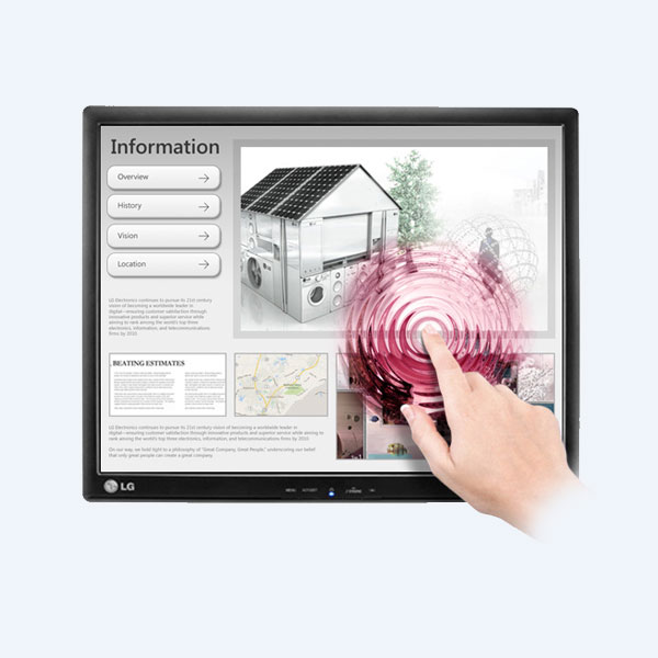 Monitor Touch Screen LG 17MB15T, 17'', VGA/USB