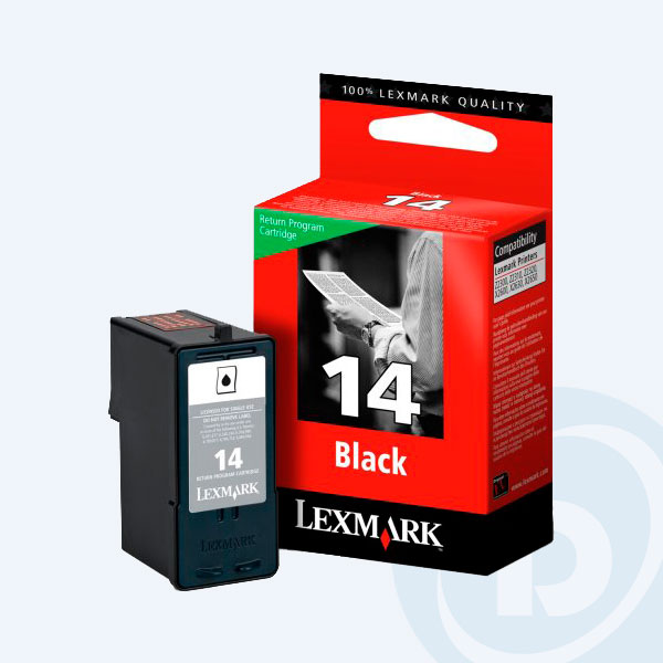 18C2090 - Cartucho Lexmark 14, Negro, 175 P&aacute;ginas