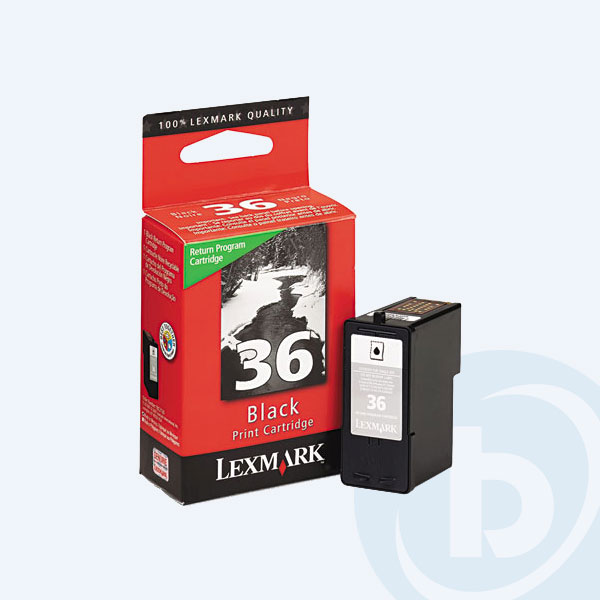 18C2130 - Cartucho Lexmark 36, Negro, P/X3650, X4650, X5650, X6650, X6675