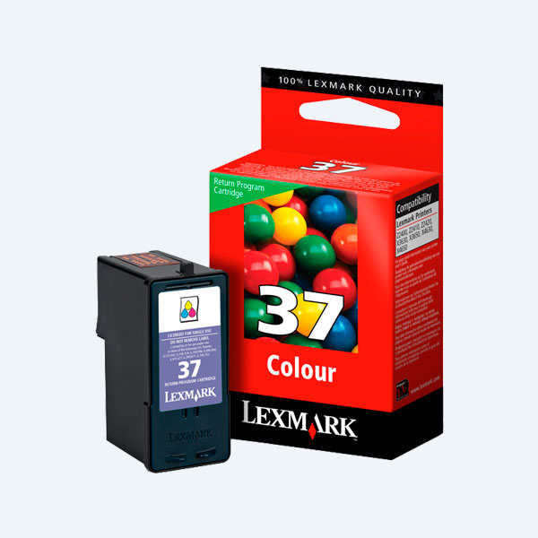 Cartucho Lexmark 37, Color, P/X3650, X4650, X5650, X6650, X6675