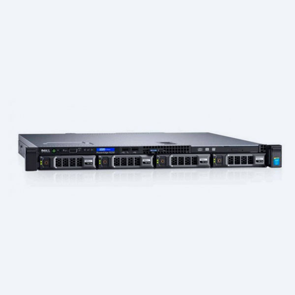 Servidor Dell R330, Xeon E3-1220V5, 8GB RAM, 3TB DD, DVDRW, Rack