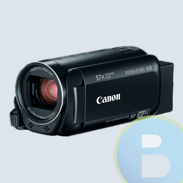 Camara de Video Canon HF R80 57X, FHD, 3.28 MP, WIFI, NFC