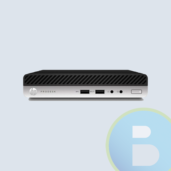 HP EliteDesk 800 G3 DM Core I7 6700T 8GB 1TB W10 Pro Negro
