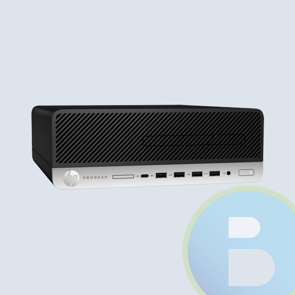 Computadora HP ProDesk 600 G3 SFF - Intel Core I5-6500 - 4GB - 1TB - DVD-RW - Windows 10 Pro