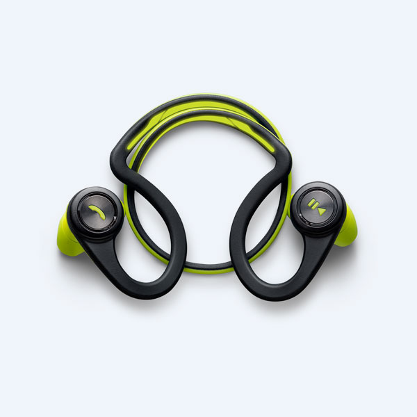 Diadema Plantronics Backbeat Fit, Con Microfono, Bluetooth, Manos Libres, Verde/Negro
