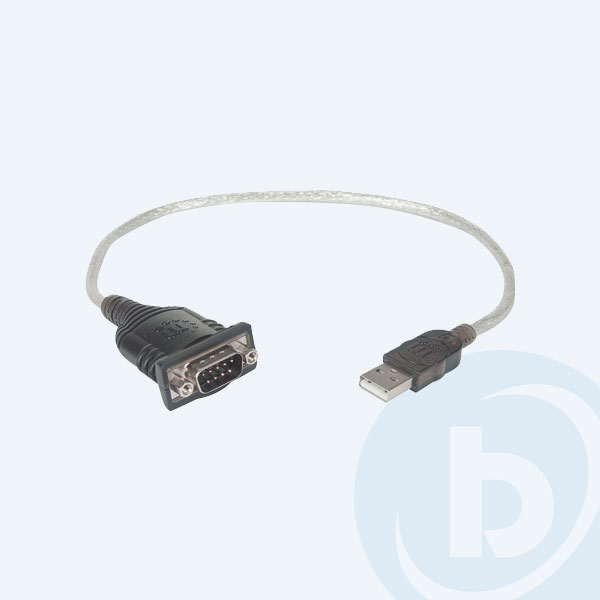 205146 - Cable convertidor Manhattan, USB a Serial (RS232), 9 pines macho, 45cm