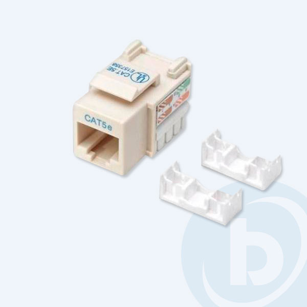 210188 - Jack Intellinet RJ45, Categor&iacute;a 5e, Marfil, de Impacto