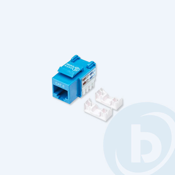 210737 - Jack Intellinet RJ45, Cat 6, Azul
